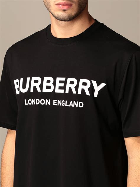 burberry logo tee|Burberry men shirts.